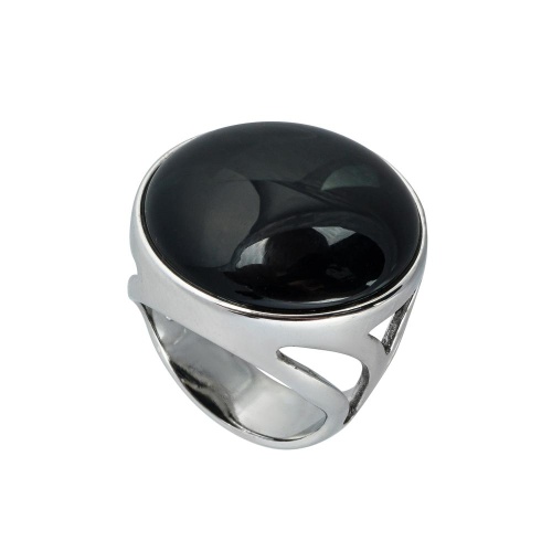 Кольцо Possebon Agata Preto, K0117.4 16 S